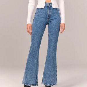 Abercrombie & Fitch Ultra high rise vintage flare jeans